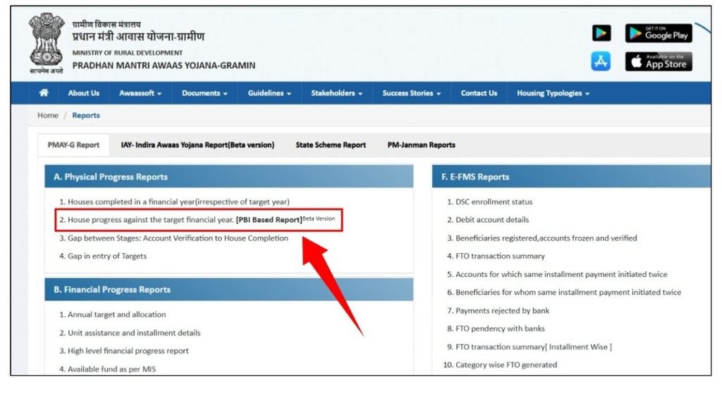PM Awas Yojana List Check Online